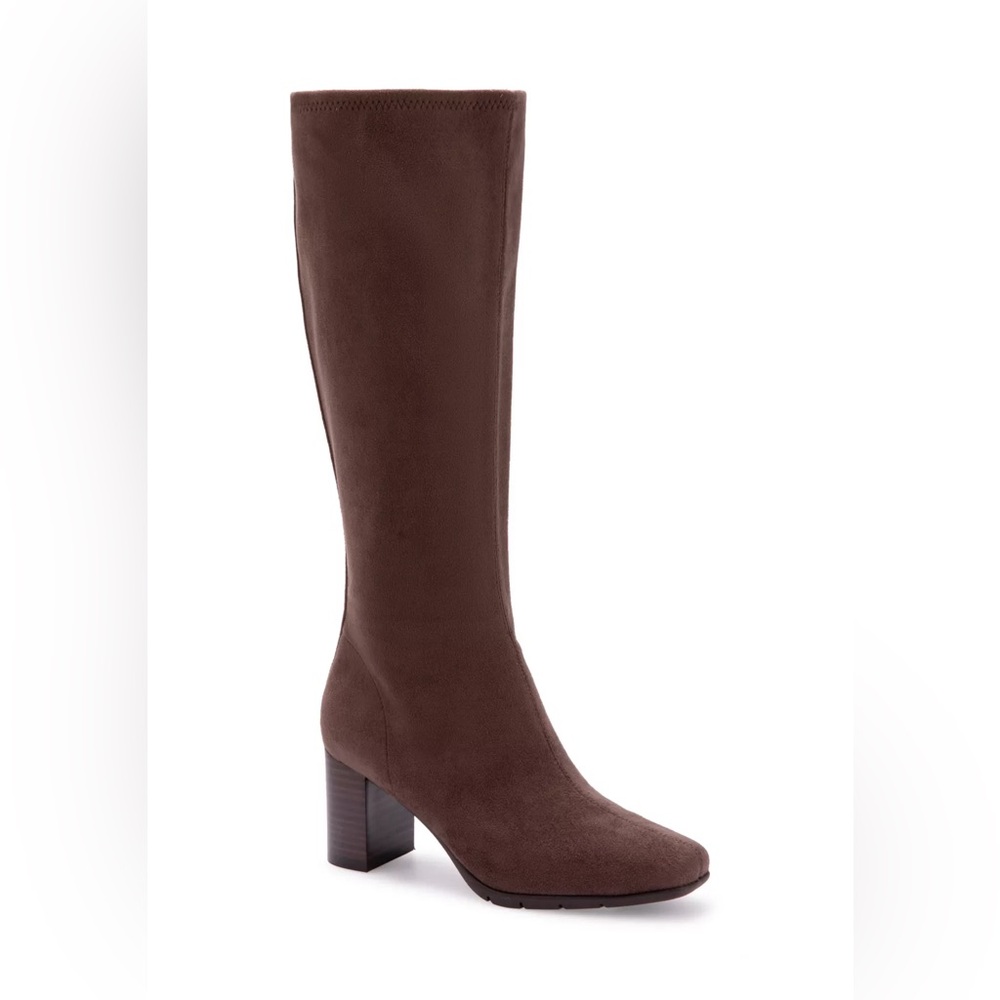 AEROSOLES Brown Heeled Boots NWT